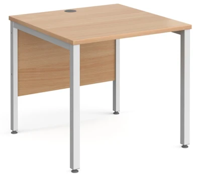 Gentoo Single Desk with H-frame Leg 800 x 800mm