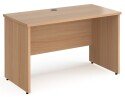 Gentoo Straight Desk with Panel End Leg (w) 1200mm x (d) 600mm