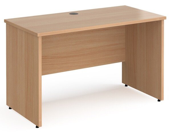 Gentoo Rectangular Desk with Panel End Legs - 1200mm x 600mm - Beech