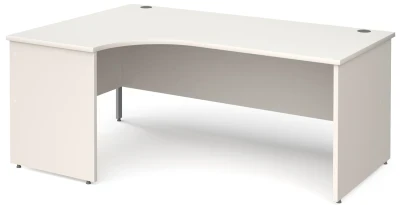 Gentoo Corner Desk with Panel End Leg 1800 x 1200mm