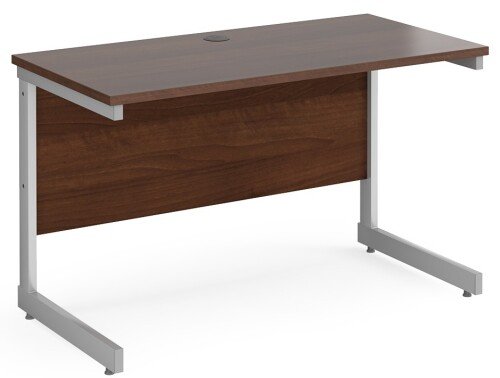 Gentoo Straight Desk with Single Upright Leg (w) 1200mm x (d) 600mm