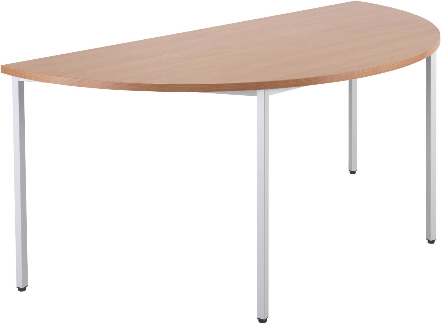 Multi Purpose Semi Circle Table Office Furniture Direct
