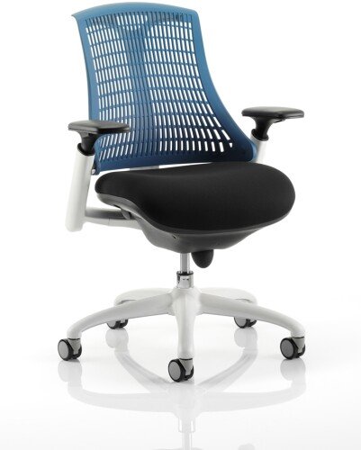 Dynamic Flex White Frame Chair