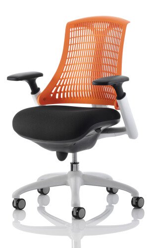 Dynamic Flex White Frame Chair