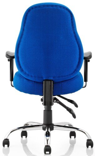 Dynamic Storm Fabric Operator Chair