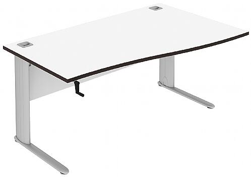 Elite Optima Plus Single Wave Electronic Desk Office Furniture