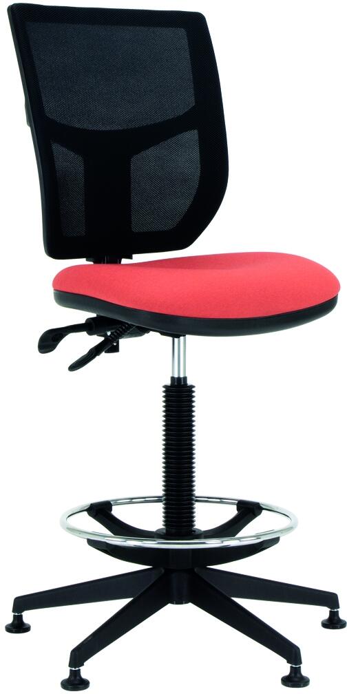 Elite Team Plus Mesh Back Draughtsman Chair Modern Office Solution