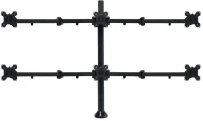 Metalicon Pole Mounted Monitor Arm for Six Screens