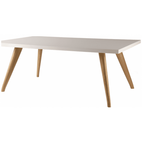 ORN Pause Rectangular Coffee Table - 1000 x 600mm - White
