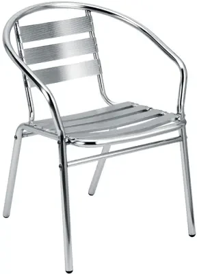 TC Plaza Aluminium Armchair