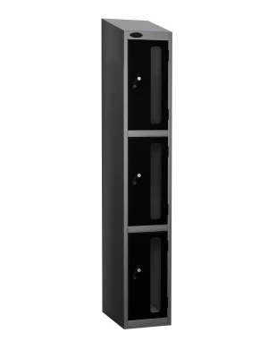 Probe Three Compartment Vision Panel Single Nest Locker - 1780 x 305 x 305mm