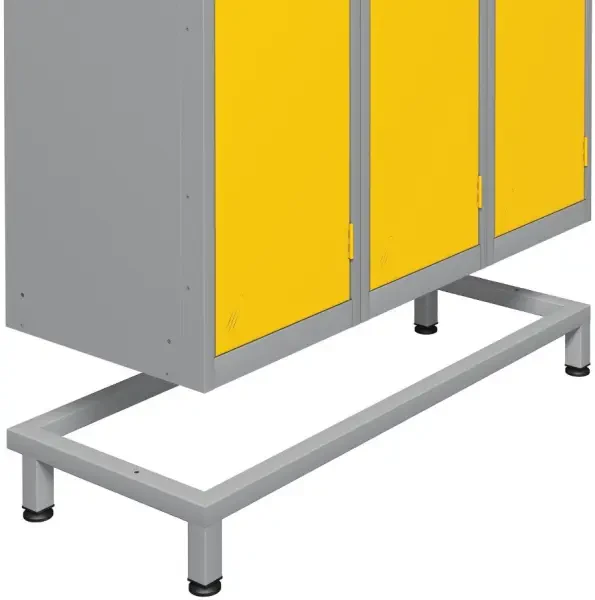 Probe Zenbox Three Compartment Locker Support Stand - 150 x 300 x 500mm