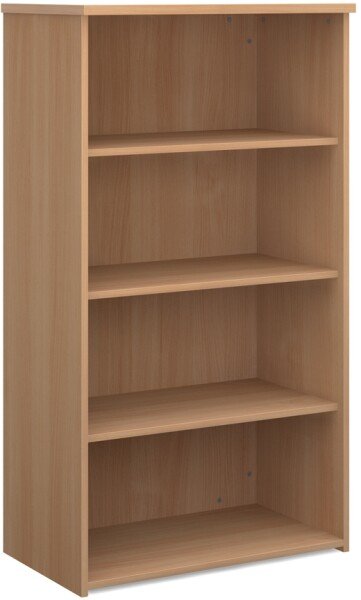 Dams Standard Bookcase 1440mm High - Beech