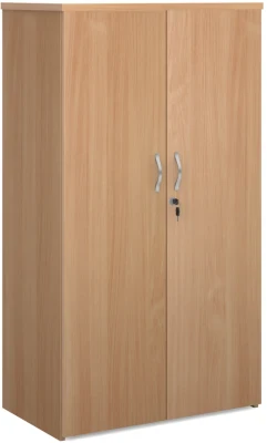 Dams Double Door Cupboard with 3 Shelves - 1440mm High