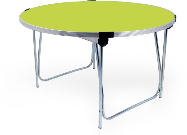 Gopak Round Folding Table 1220mm Diameter - Acid Green