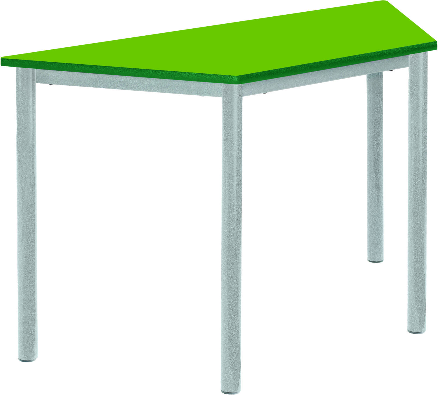 Metalliform RT45 Fully Welded MDF Edge Trapezoidal Table - 1200 x 600mm ...