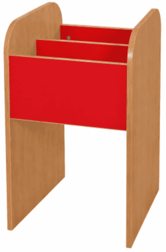 Willowbrook KubbyClass Two Tone Tall Single Book Browser - Office ...