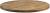Zap Rustic Solid Oak Round Table Top - 750 x 32mm