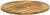 Zap Rustic Solid Pine Round Table Top - 750 x 32mm