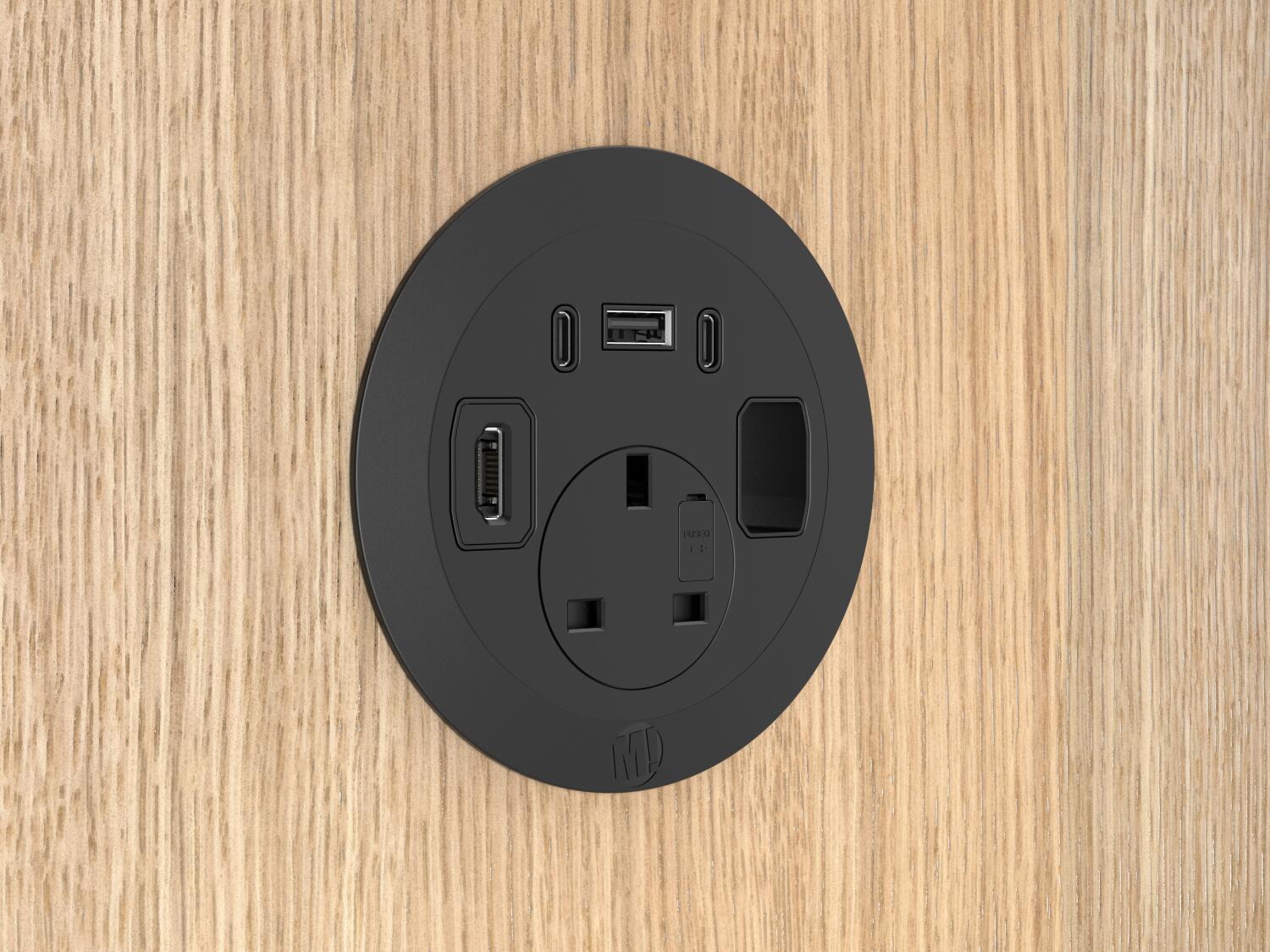 Metalicon Solo Plus In Desk Module with Smart Charge Technology ...