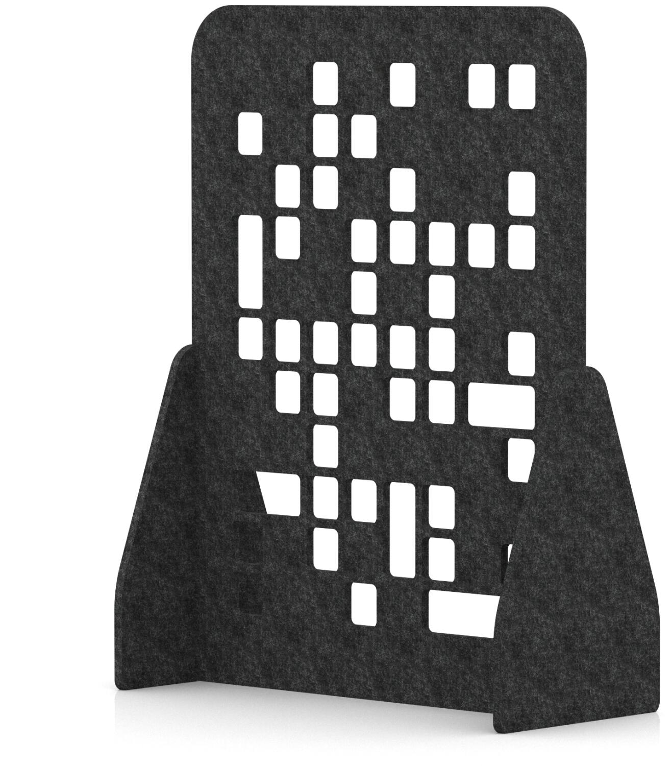 Dynamic Sch! Acoustic Floor Standing Screen - 1600mm - Office Furniture ...