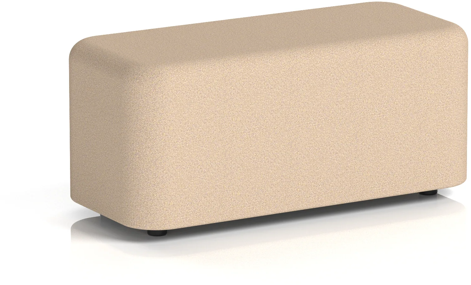 Dynamic Harlestone Small Rectangular Bench Stool - Synergy Fabric ...