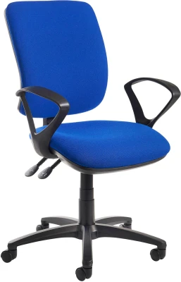 Dams Senza High Back Operator Chair with Fixed Arms