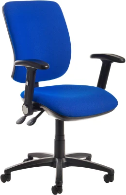 Dams Senza High Back Operator Chair with Folding Arms