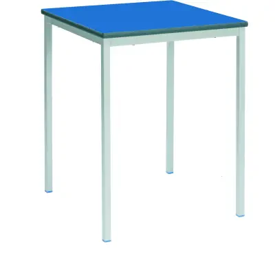 Metalliform Fully Welded Square Table - PU Edge