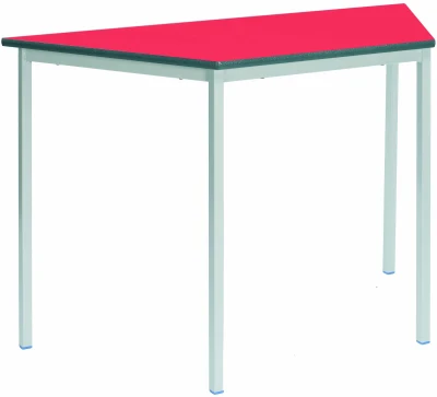 Metalliform Fully Welded Trapezoidal Table - PU Edge