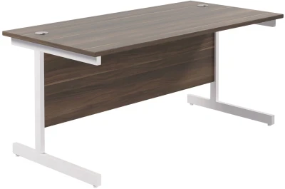 TC Single Upright Rectangular Desk - (w) 1800mm x (d) 800mm