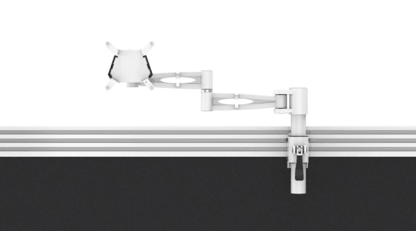 Metalicon Kardo Tool Rail Mounted Single Monitor Arm - White