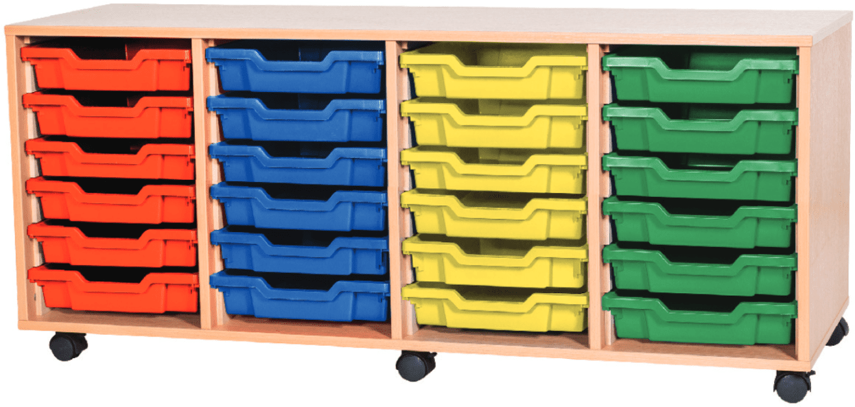 Willowbrook 24 A4 Tray Unit Ideal Storage Solution for Schools