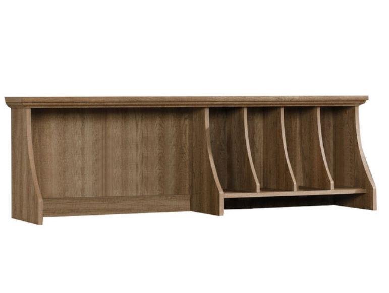 Teknik Scribed Oak Hutch Desk Storage
