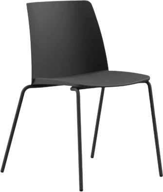 Formetiq Seattle Canteen Chair with 4-Leg Base