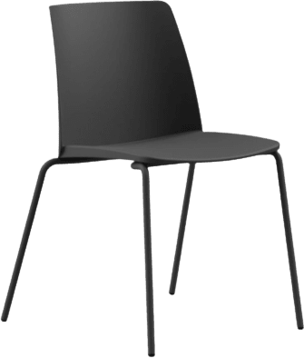 Formetiq Seattle Canteen Chair with 4-Leg Base