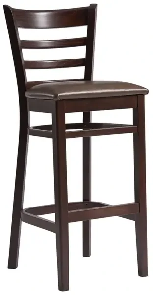 Zap Sheldon Beech Bar Stool - Brown