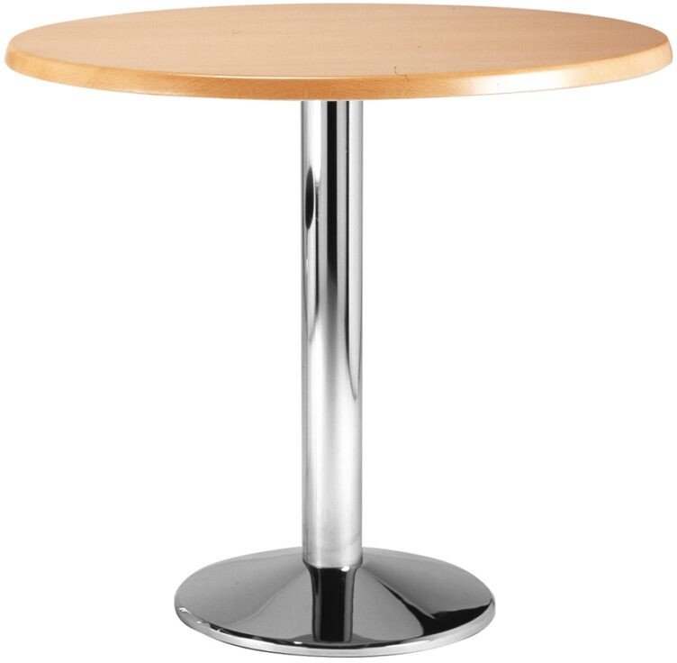 Orn Slope 800mm Diameter Round Table, What Are The Sizes Of Round Tables