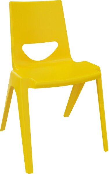 Spaceforme EN One Chair Size 2 (5-6 Years) - Banana Yellow