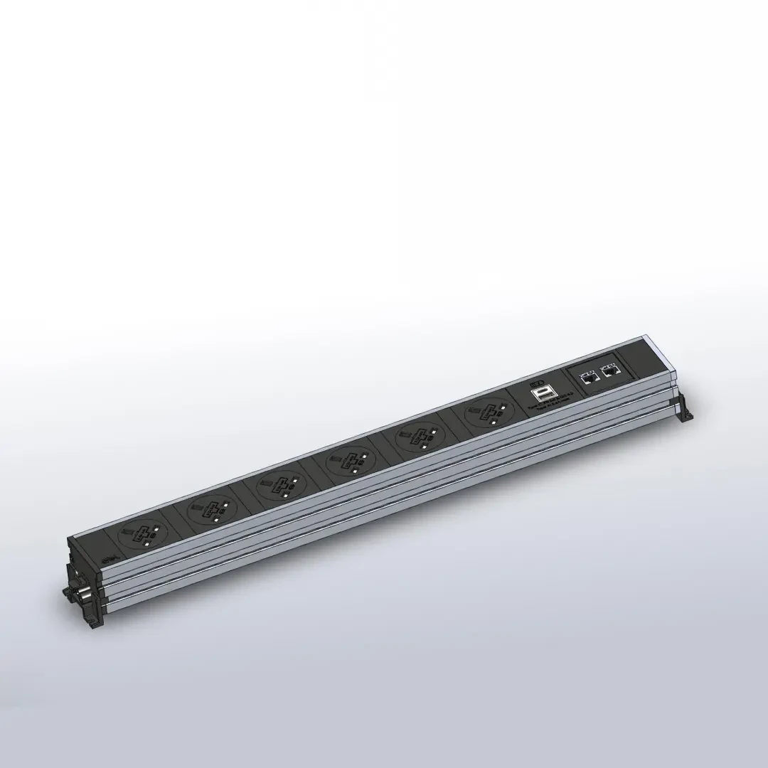 under desk power module