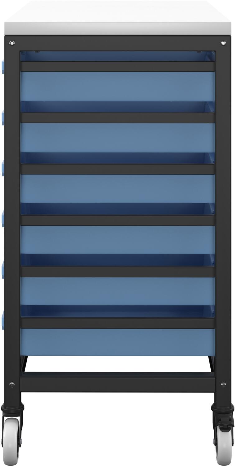 Titan 12 Draw Mobile Storage Unit for Compact Classrooms - Office ...