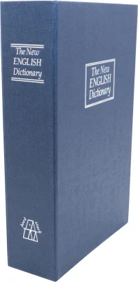 Eagle Combination Lock Book Decoy Safe - Dictionary
