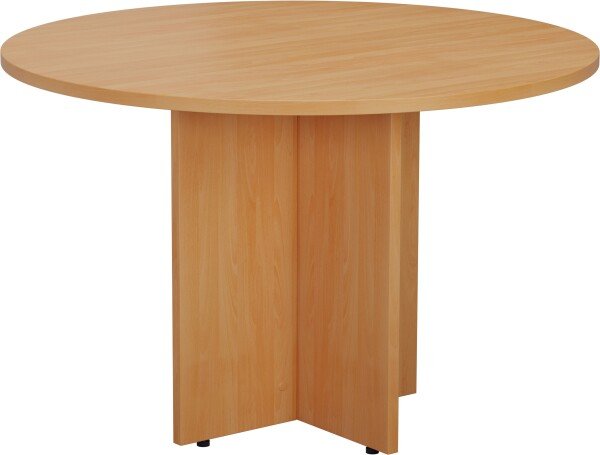 TC Round Meeting Table 1100mm - Beech