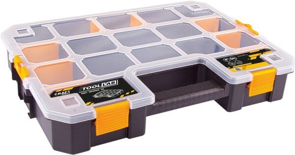 Tool-Lab 17 Compartment Heavy Duty Stackable Organiser