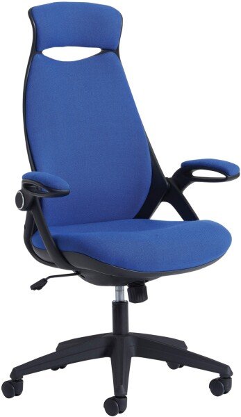 Dams Tuscan Fabric Managers Chair - Blue