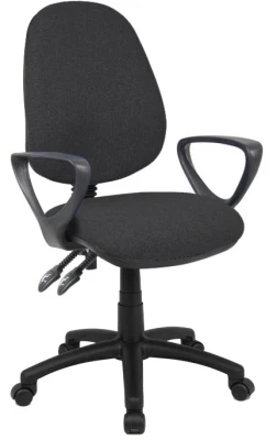 Gentoo Vantage 100 2 Lever Operators Chair with Fixed Arms