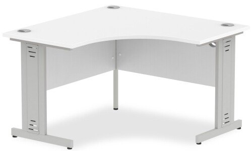 Dynamic Call Centre Desk with Cabled Managed Leg - (w) 1200mm x (d) 1200mm