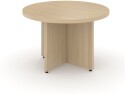 Narbutas Round Coffee Table, Amber Oak Mfc