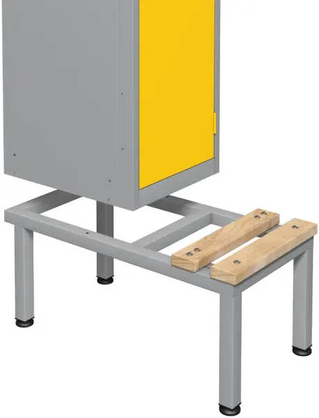 Probe Zenbox Single Compartment Locker Seat & Stand - 180 x 400 x 400mm