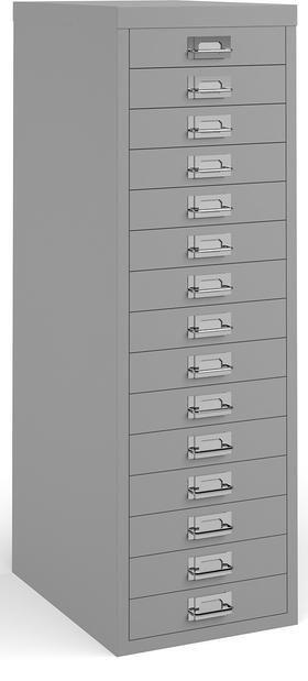 Bisley Multi Drawers with 15 Drawers Office Furniture Direct